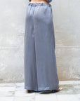 Low Waist Long Wide Pants 100% Bemberg-4
