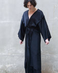 Bemberg Kimono Wrap Dress-8