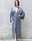 Bemberg Kimono Wrap Dress-4