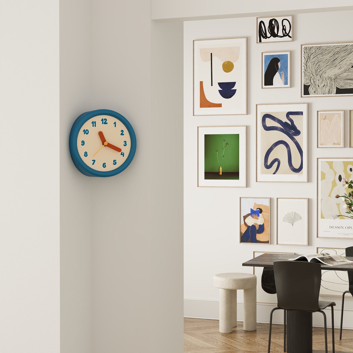 Blue Corner Time Clock-0