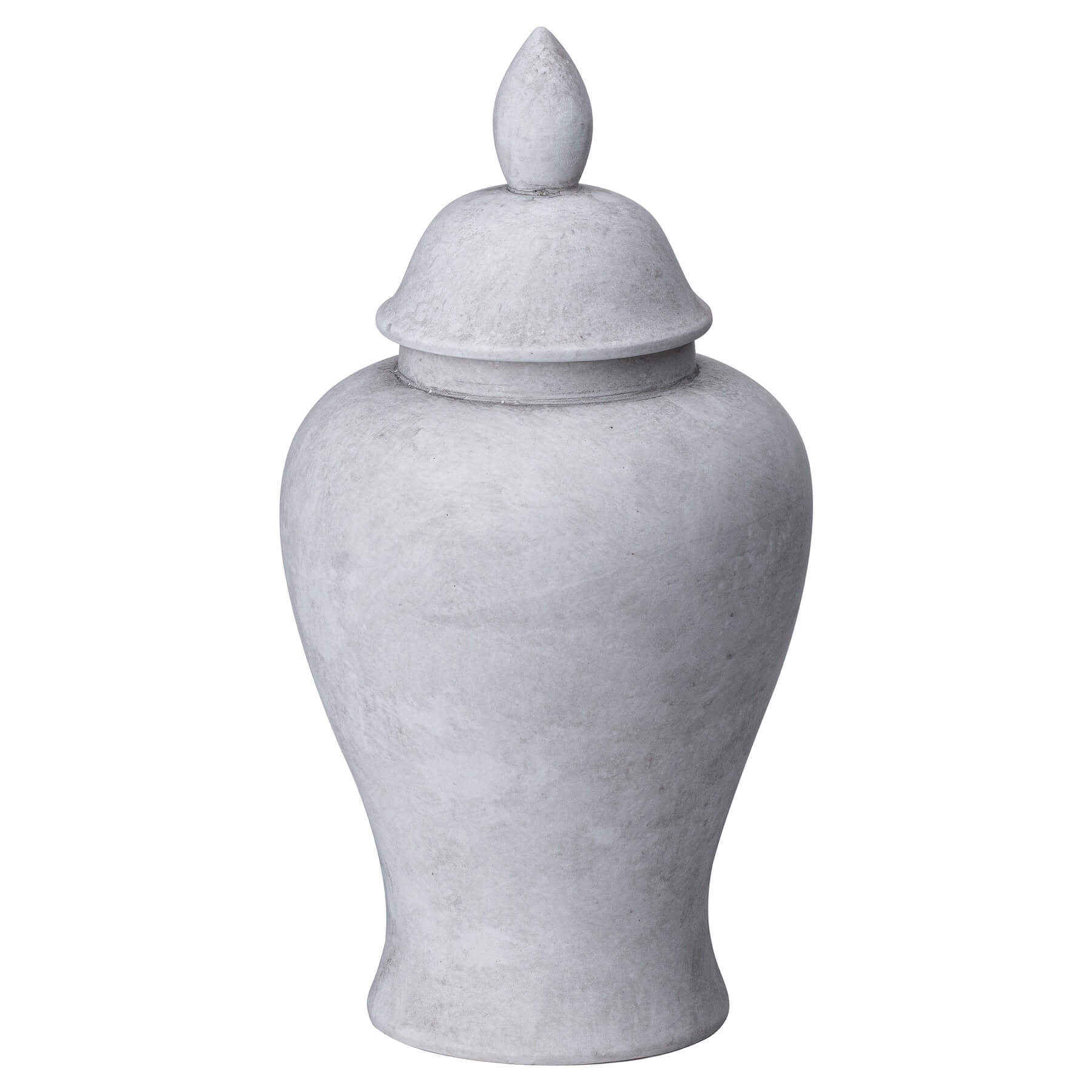 Elegant Darcy Stone Ginger Jar | Handcrafted Home Decor