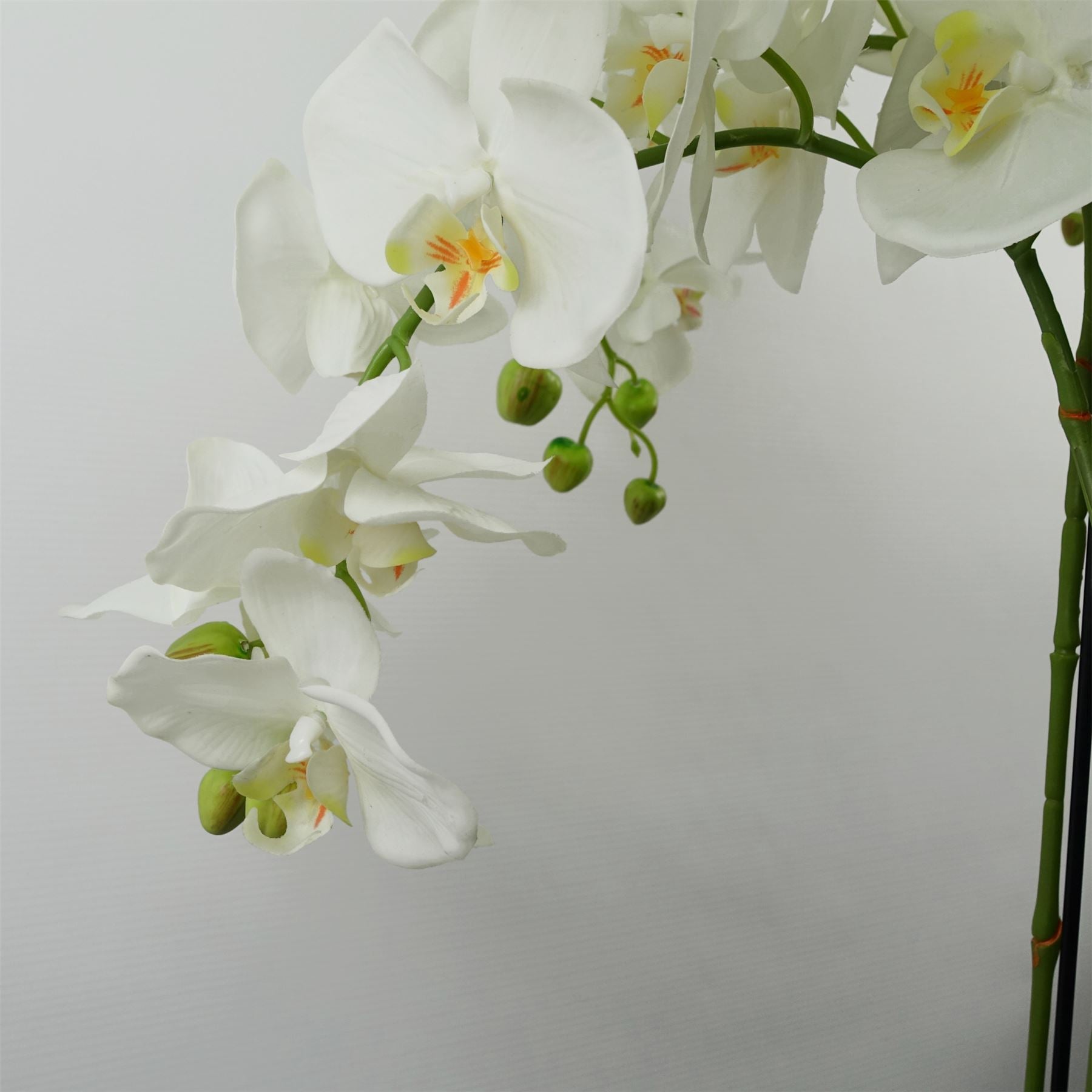 Giant White Orchid Plant Artificial 189 flowers REAL TOUCH Botanik-3