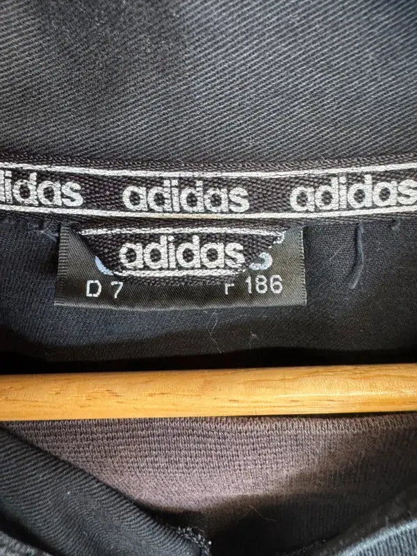 Vintage 90s Adidas Drill Top Tracksuit Jumper Sweatshirt XL Festival Oasis 