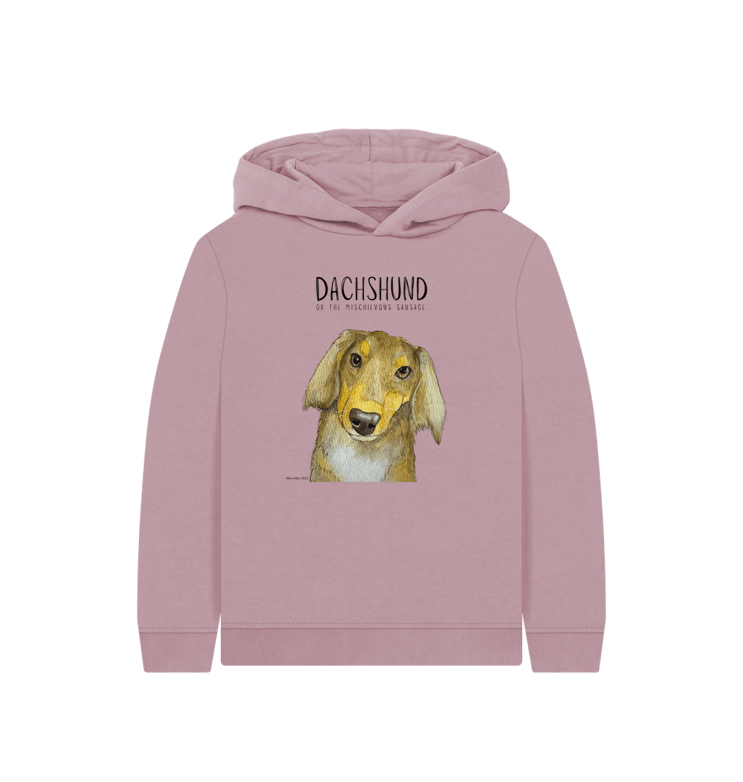 Mischievous Long Haired Sausage Hoodie – Snuggles, Sass &amp; Sustainability!
