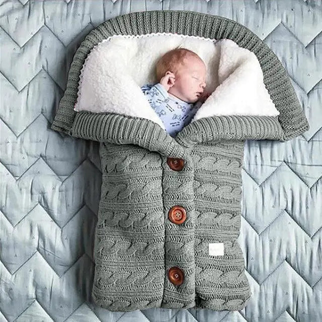 Baby Winter Warm Sleeping Bag - Cozy, Soft & Snug for Infants & Toddlers by Baby Lamby at brixbailey.com