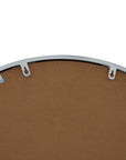 Large Arched White Floor Mirror
