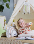 Whimsical Tipi Tent Set for Creative Kids – Safe & Cozy by Sówka at brixbailey.com