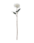 Tall White Dahlia Faux Flower