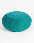 Yoga Studio GOTS Organic Cotton Round Lotus Zafu Buckwheat Cushion