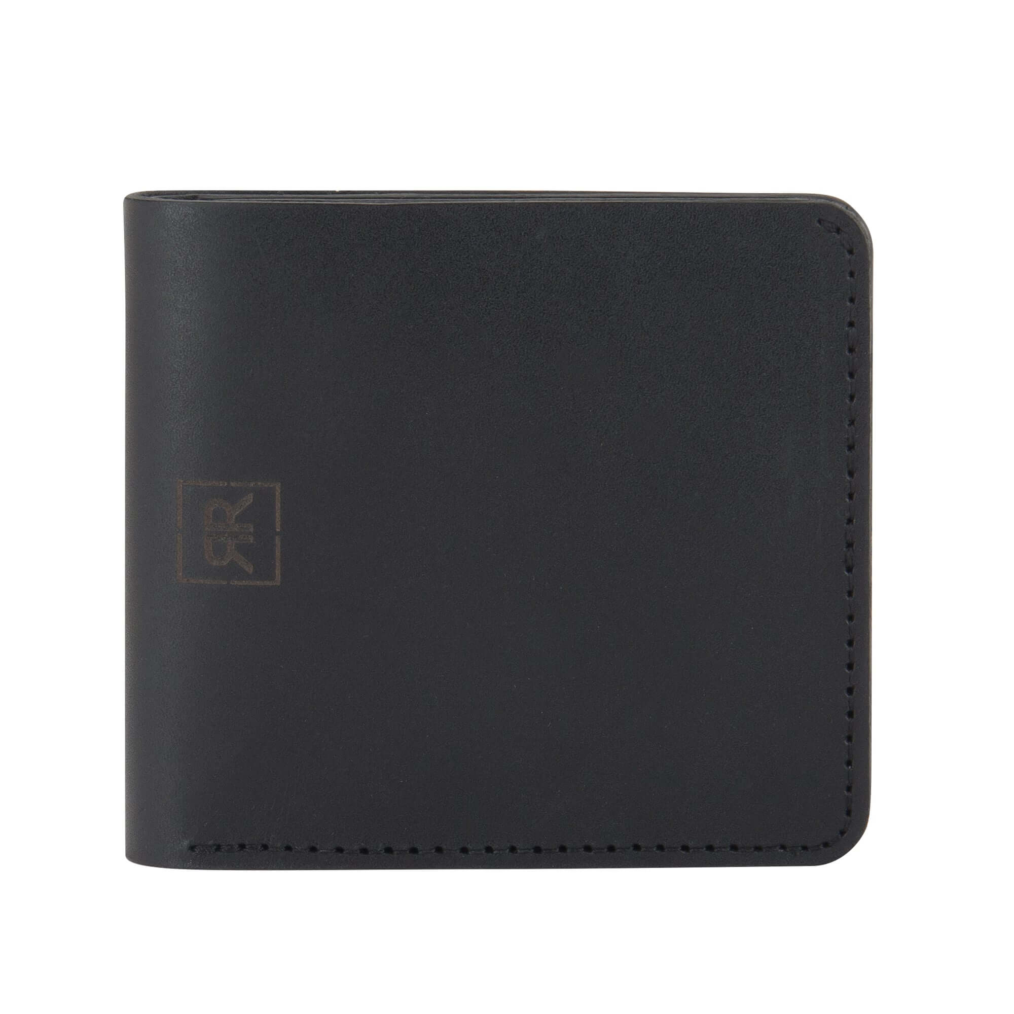 Black Billfold Leather Wallet
