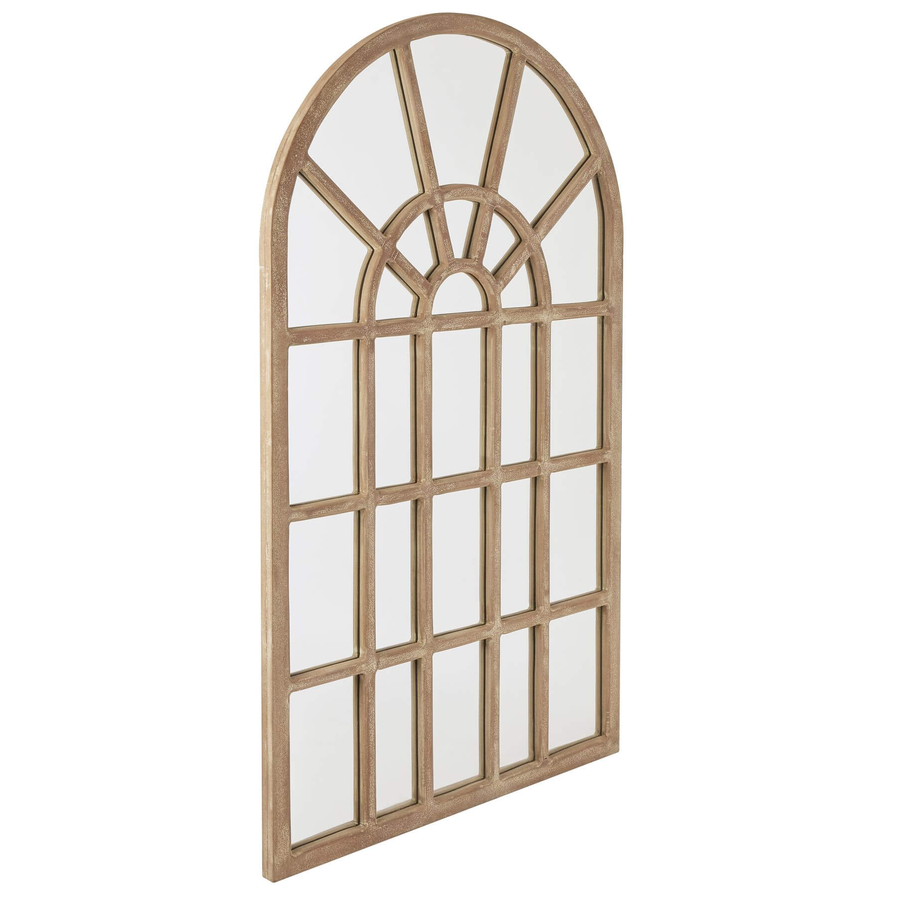 Elegant Copgrove Arched Paned Mirror | Timeless Wall Decor