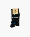 SPECKLED SOCKS | Black