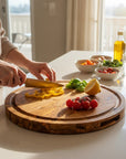 Wood Cutting Board | Handmade Wooden Chopping Board UK | Natural Kitchen Gift | Serving Board