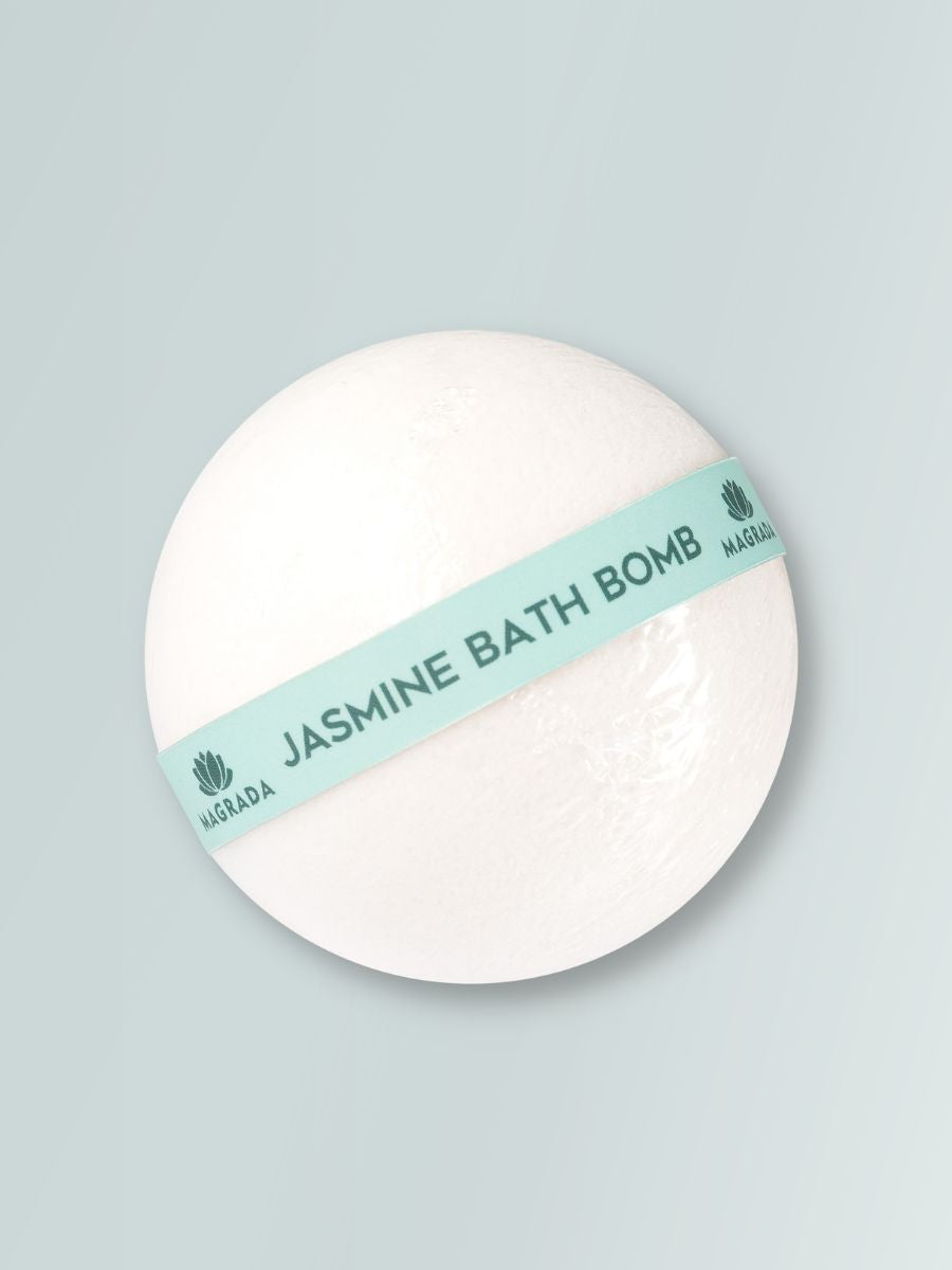 Divine Jasmine Bath Bomb Set with Vitamin E