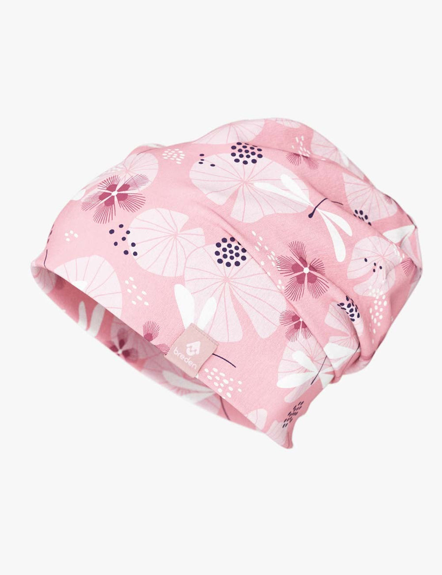 Cotton Beanie Hat With Folds DARGO - Dragonfly