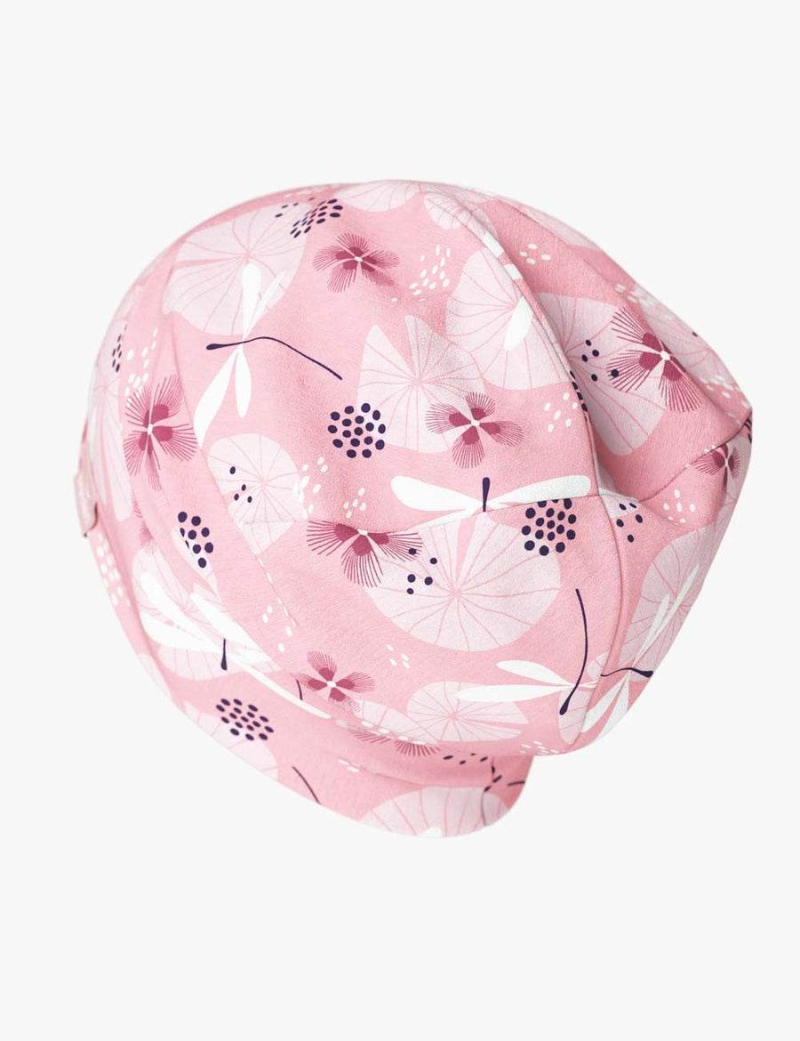 Cotton Beanie Hat With Folds DARGO - Dragonfly
