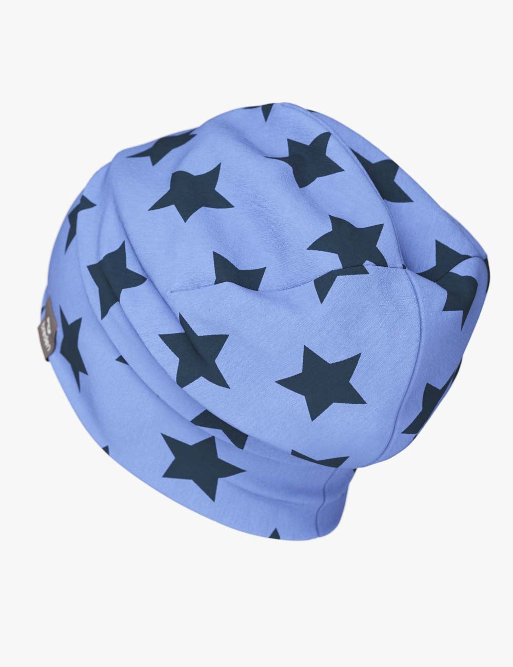 Cotton Beanie Hat with Star Pattern