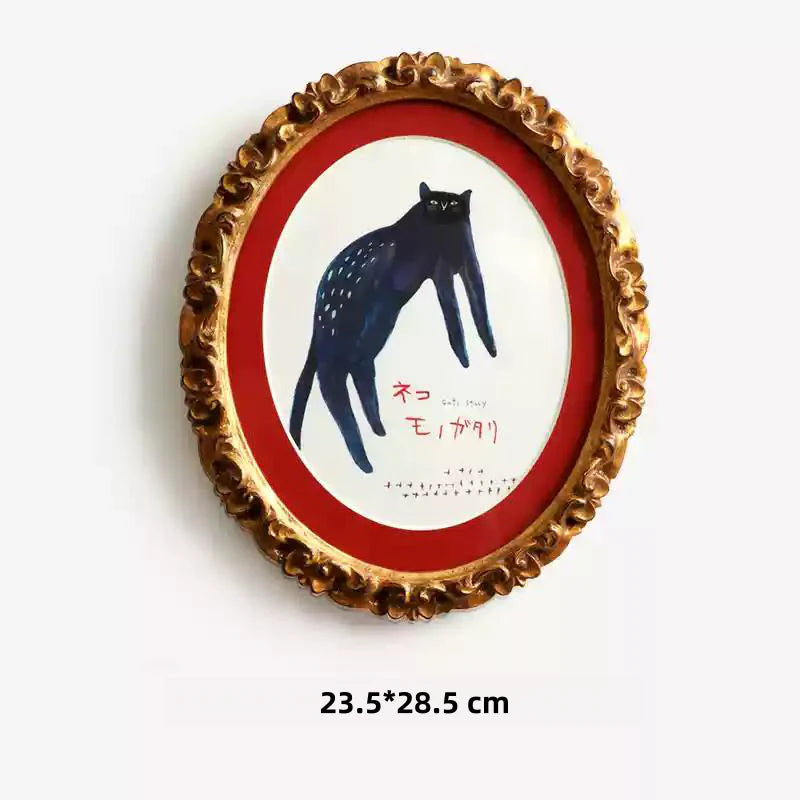 Set of 10 Retro Wall Painting-13