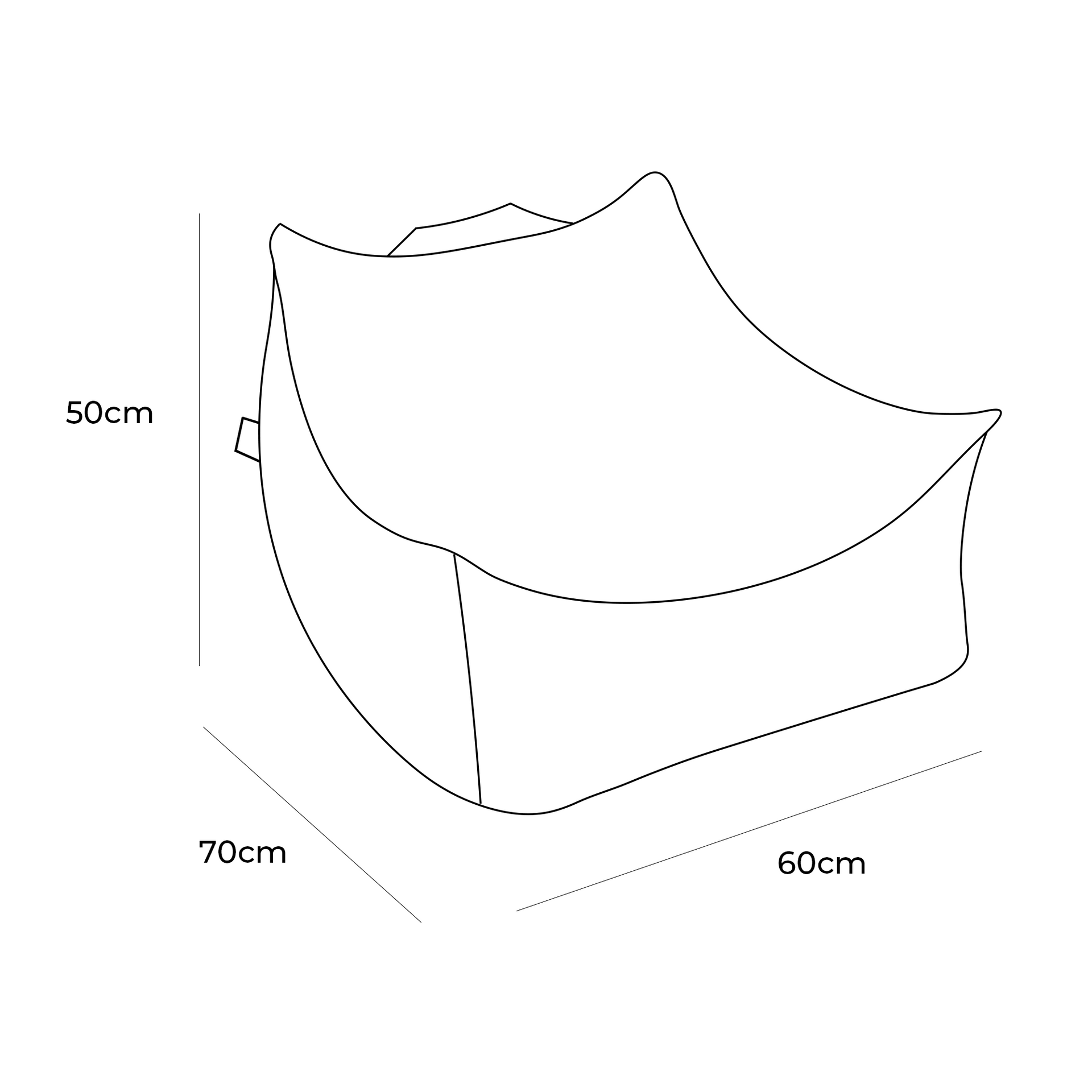 Kid-Friendly Pouf – Safe, Stylish & Washable by MeowBaby at www.brixbailey.com