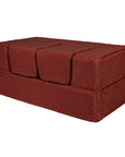 Cube Sofa in Warm Brown
