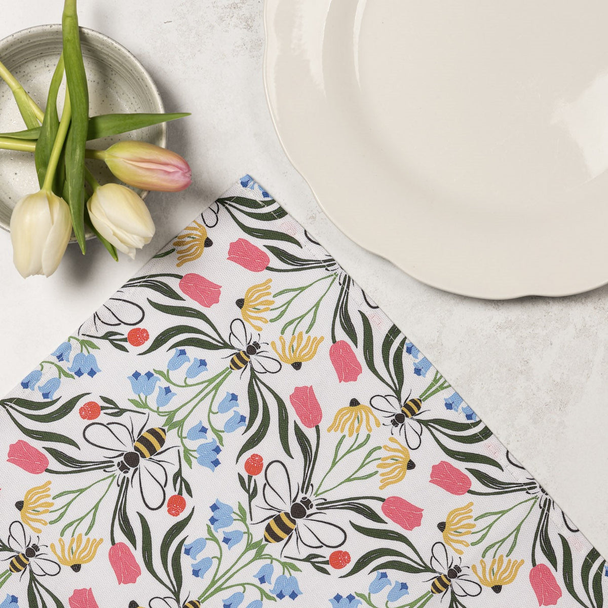 British Bees Napkin (Pair)