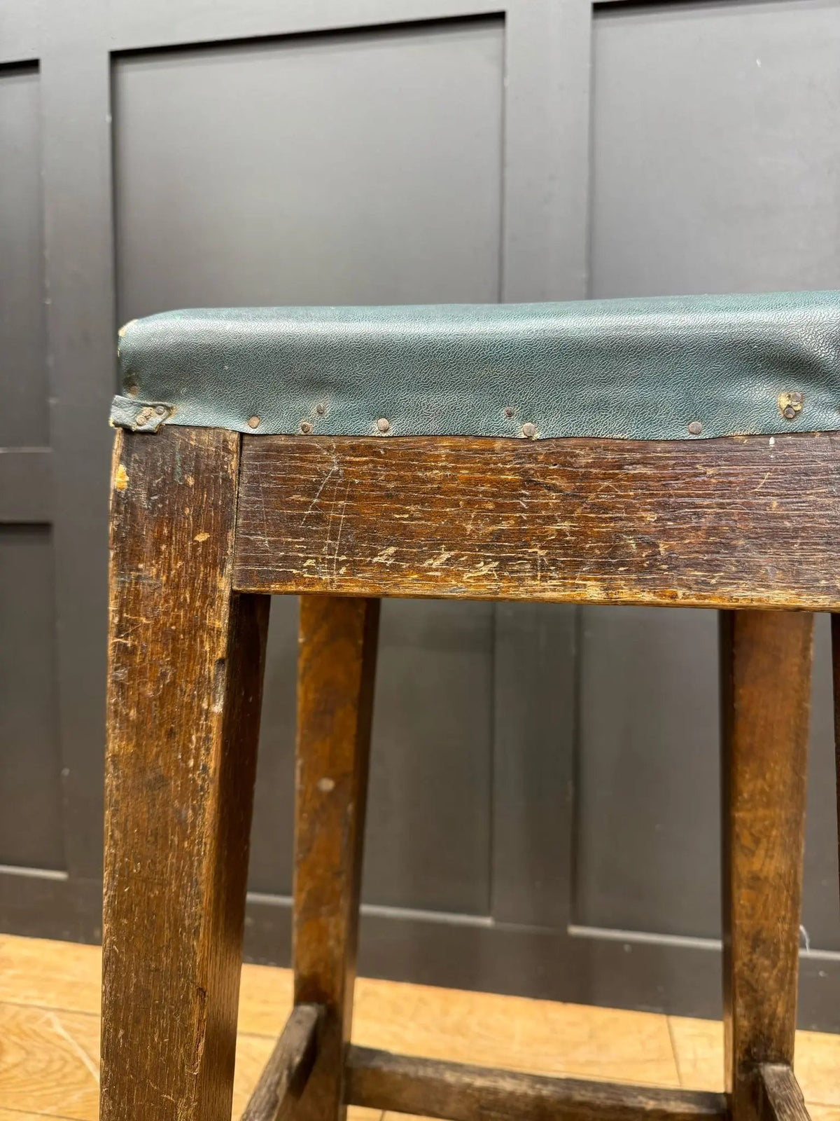 Vintage Railway Stool / Mid Century L.N.E.R train Station / Stool Seating Seat