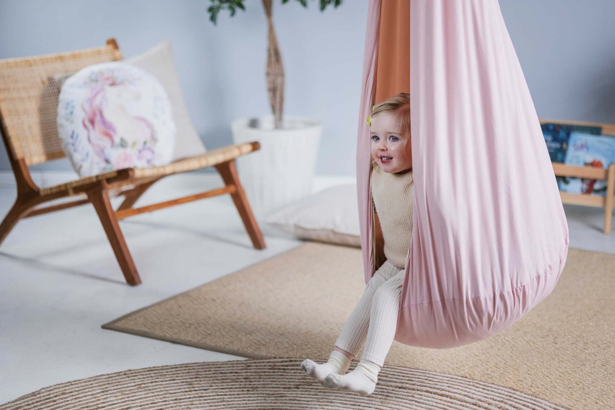 Cozy Cocoon Hammock – Ultimate Comfort &amp; Durable Child&#39;s Play by Sówka at brixbailey.com