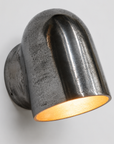 Hopton Raw Cast Aluminium Mast Down Wall Light