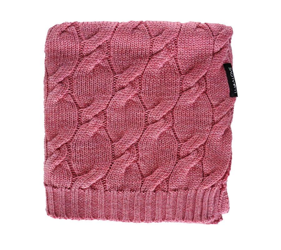 100% Natural Merino Wool Baby Blanket - Soft, Warm & Hypoallergenic by Lullalove UK at brixbailey.com