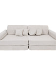 Large Modular Sofa for Kids - Premium Boucle, Champagne Ecru