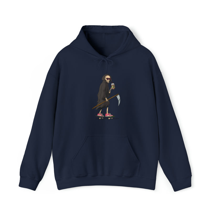 Graphic Print Unisex Hooded Sweatshirt