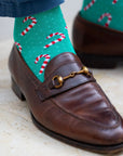 Candy Cane Bamboo Socks