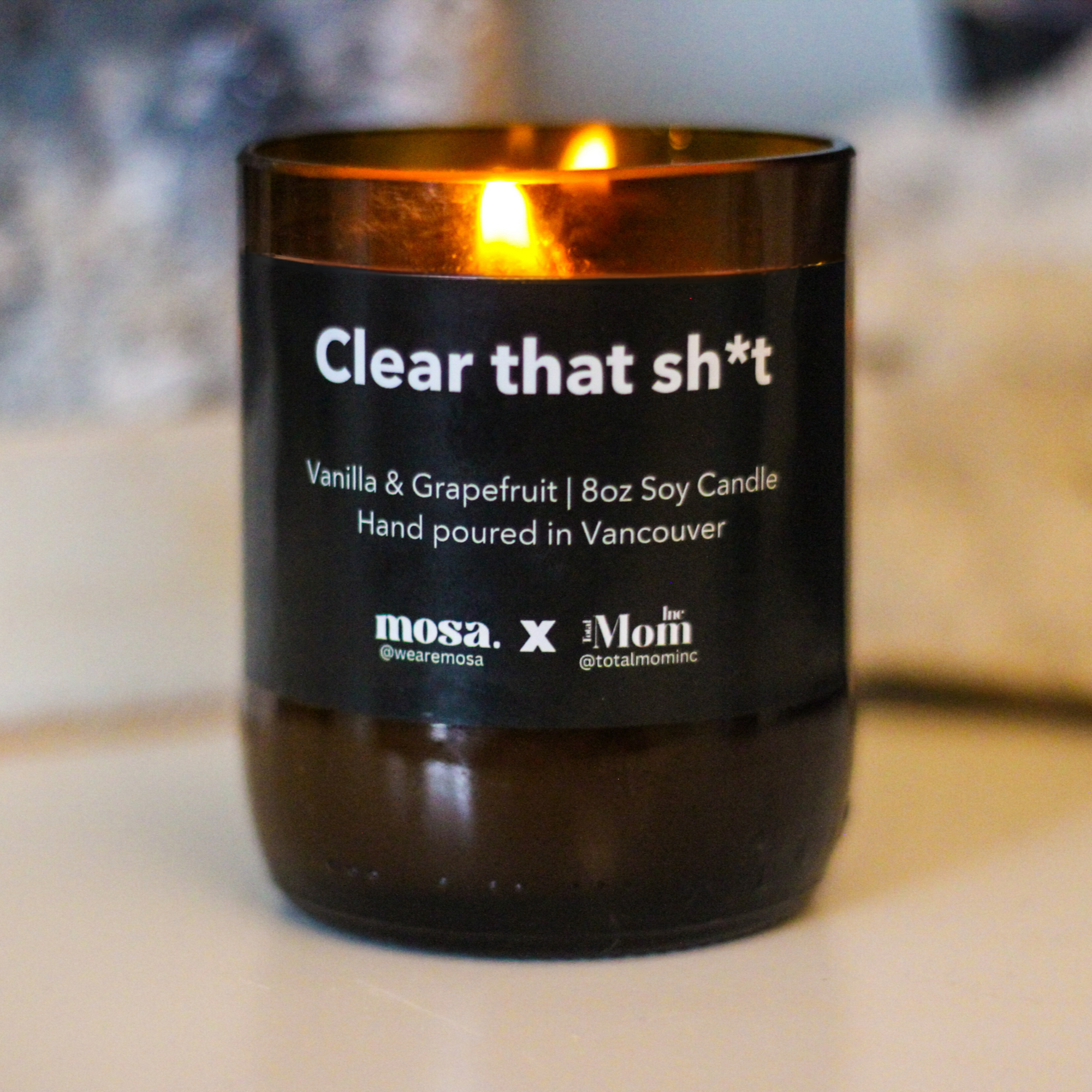 Clear that Shi*t Candle-0