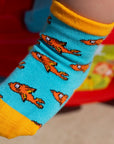Children's Guppy Fish Bamboo Socks