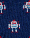 Children's Robot Bamboo Socks