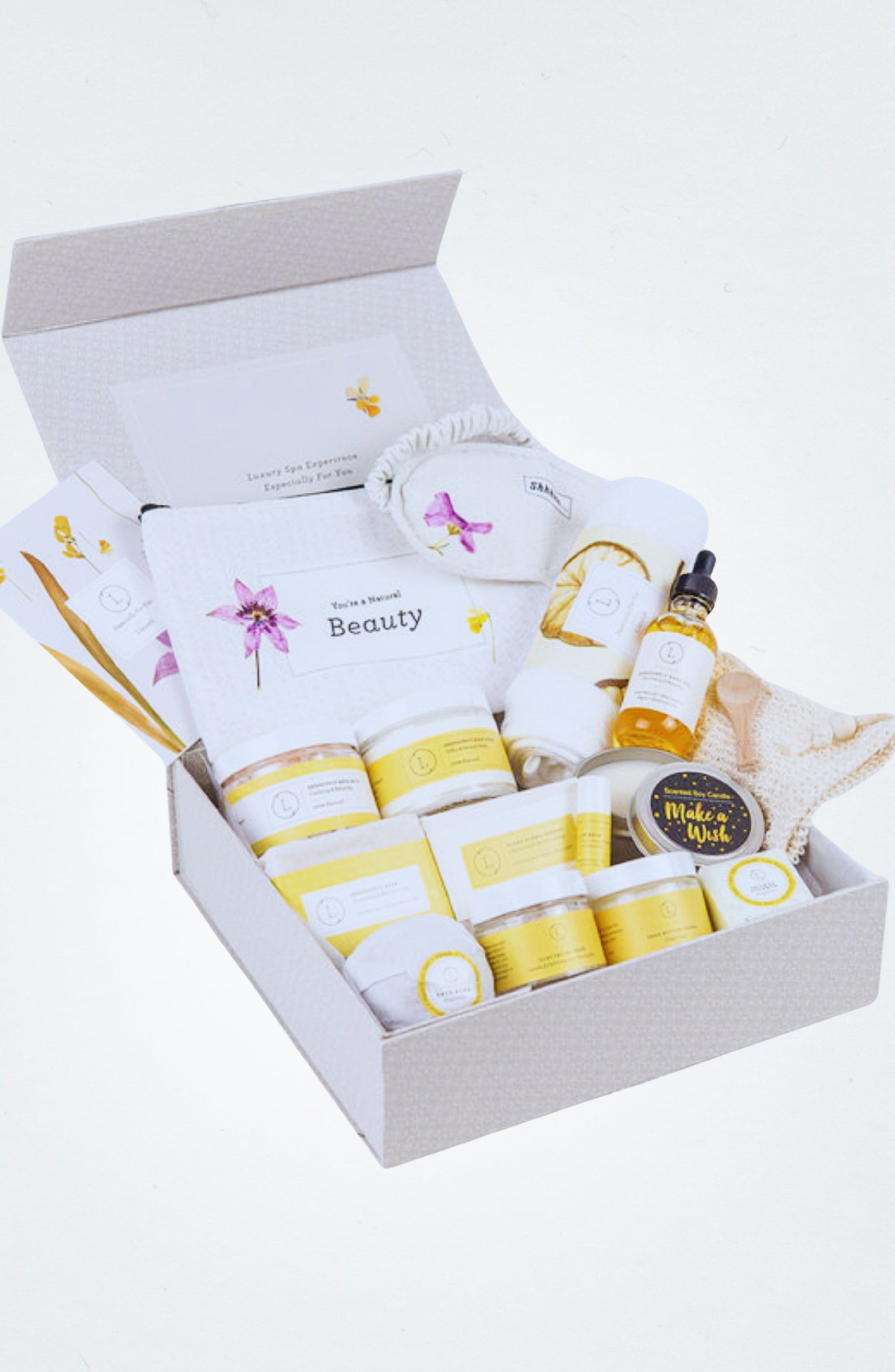 Cheer up Citrus Sunshine Gift Basket, Natural Care Package, Recovery Gift, New home gift, Attention Gift-1