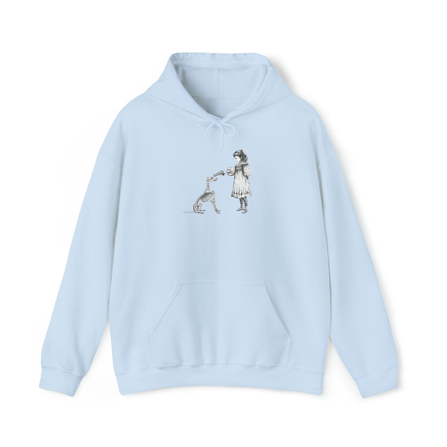 Graphic Print Unisex Hooded Sweatshirt