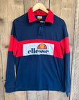 Vintage 1990s Ellesse Rugby Top Jumper Sweatshirt medium 