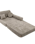 Large Modular Sofa for Kids - Premium Boucle, Tan Beige