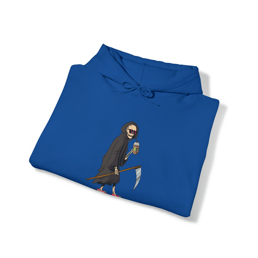 Graphic Print Unisex Hooded Sweatshirt