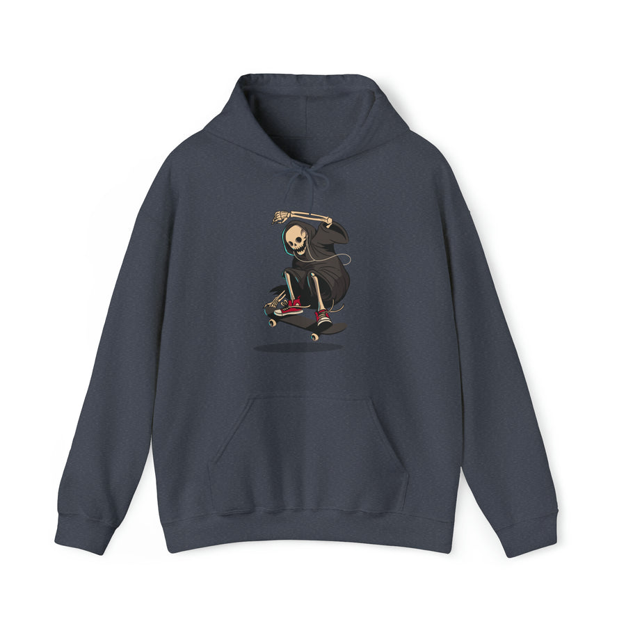 Graphic Print Unisex Hooded Sweatshirt