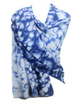 Mystic Ocean Indigo Scarf-0
