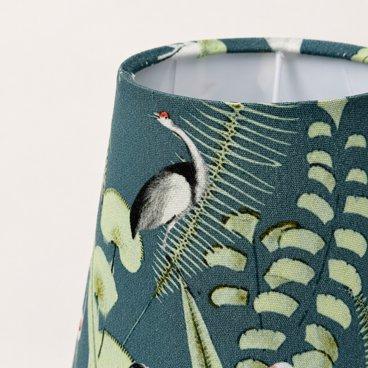 Flamingo Lampshade Blue &amp; Green 17cm Table &amp; Wall Light Shade