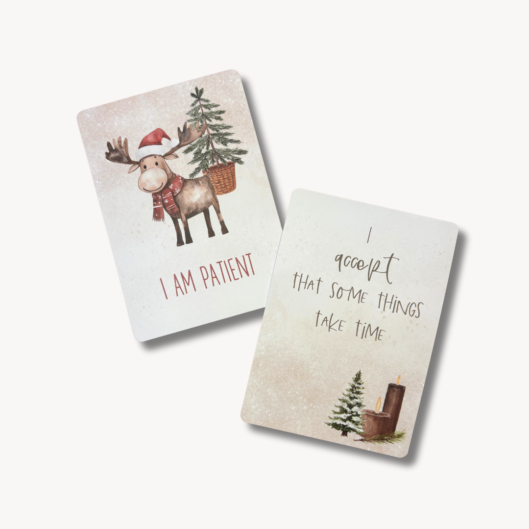 Festive Affirmation Duo Cards (Adult &amp; Child)