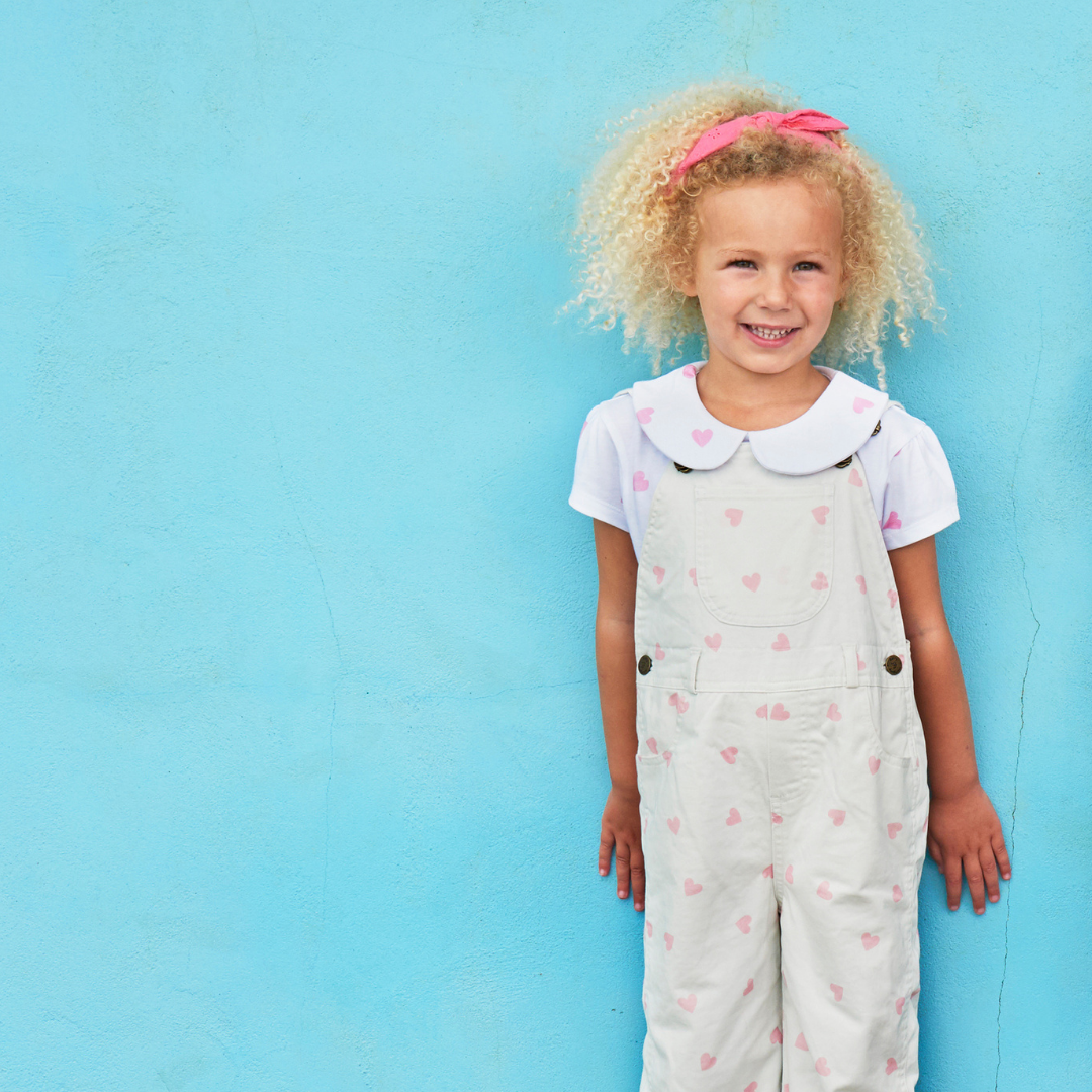 Love Heart Dungarees