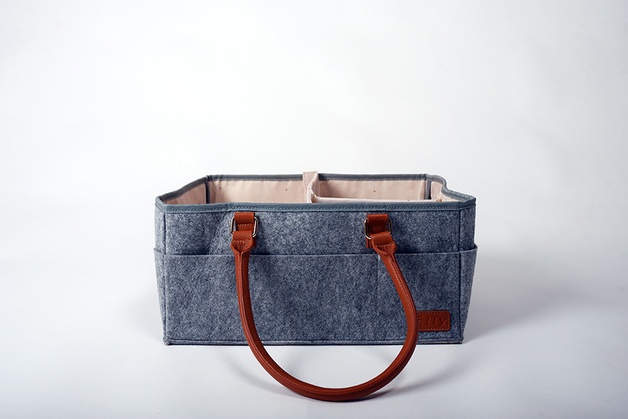 Portable Storage Basket Diaper Caddy Organizer