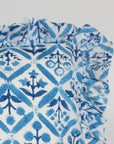 Blue Trellis Cushion Cover