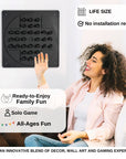 Peg Solitaire Black Wall Game
