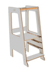 MeowBaby® Plywood Kitchen Helper Scandi - Gray