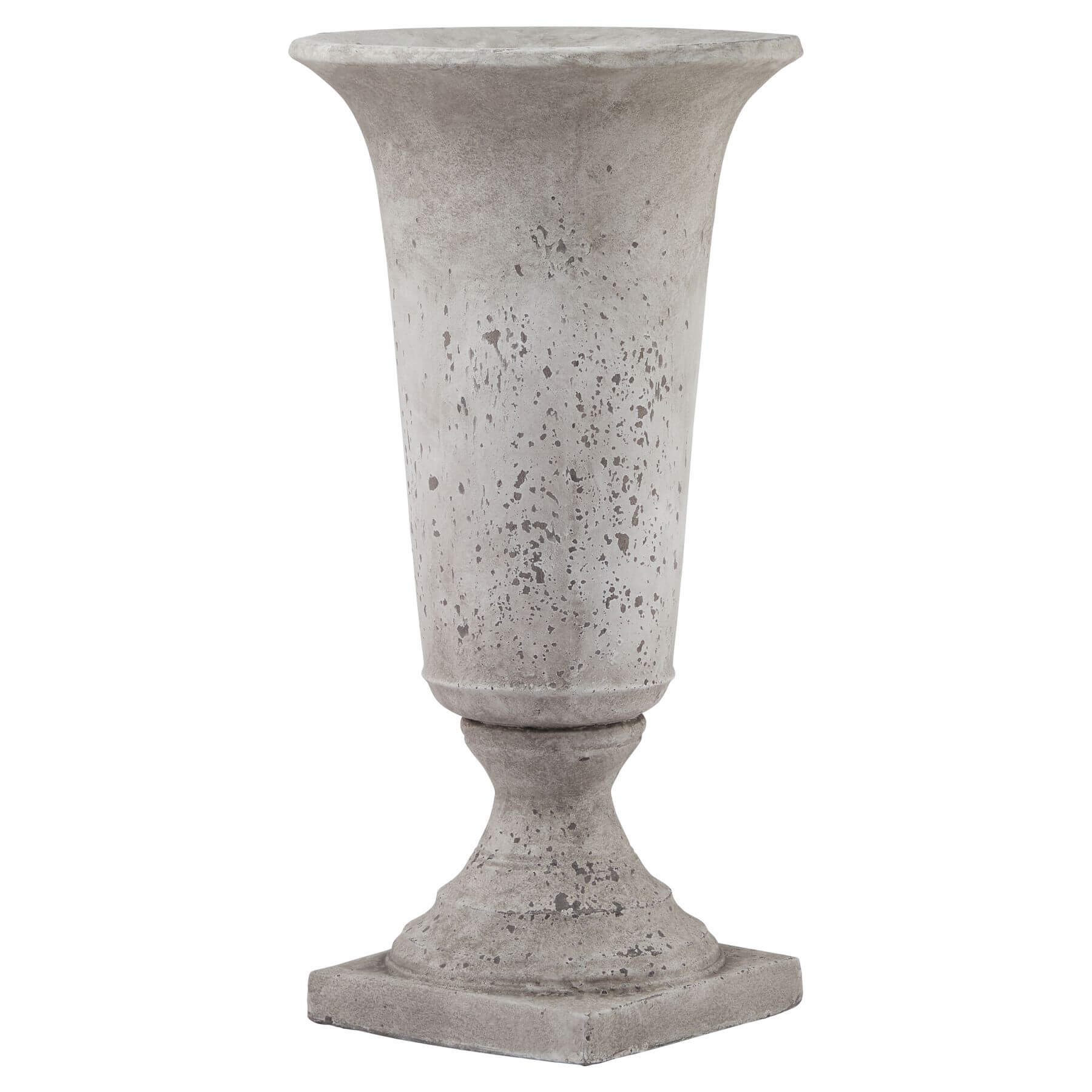 Elegant Stone-Look Urn Planter | Modern Garden Decor